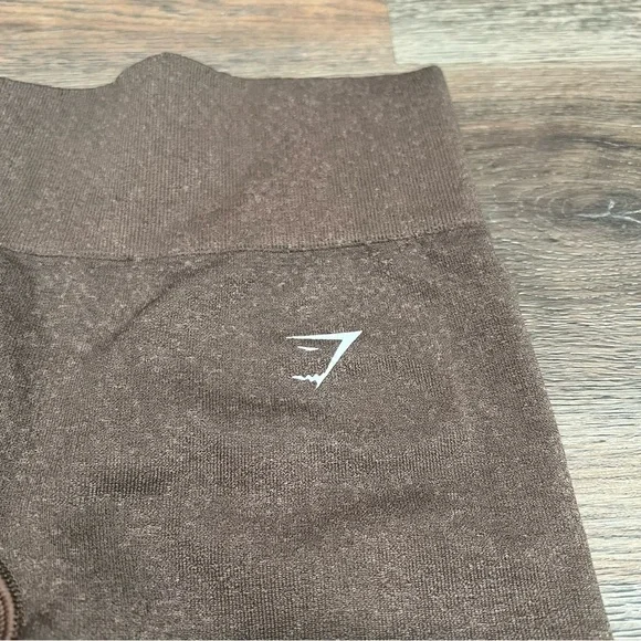 Gymshark Brown Adapt Fleck Seamless Leggings Small - Picture 4 of 8